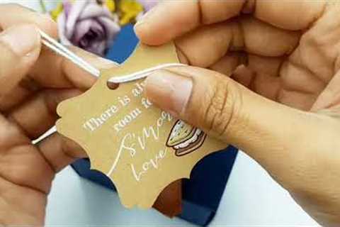 There is Always Room for S'more Love | Wedding Favor Gift Tags by Summer-Ray