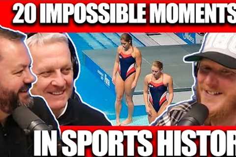 20 Impossible Moments In Sports History REACTION | OFFICE BLOKES REACT!!