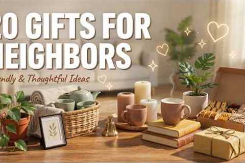 20 Best Gifts for Neighbors 🎁 Thoughtful, Friendly & Useful Gift Ideas
