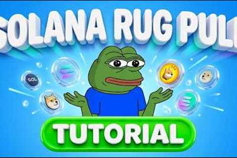 Rug Pull Logic (Slow Sight) Solana Meme Coin Launch (Live 2026)