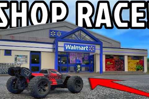 Racing RC Cars In Shopping Mall PRANK!!! (They got angry)
