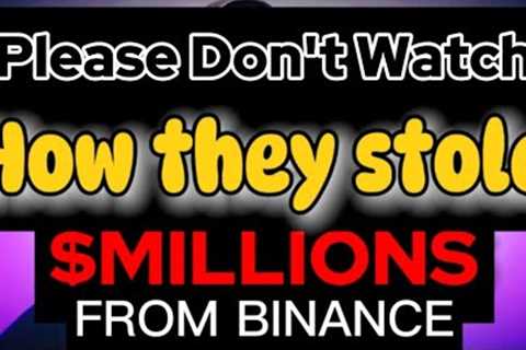 How Hackers Stole Millions From Binance ( using DeffiLlama )
