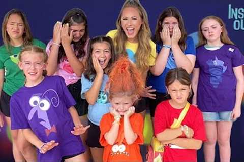 INSIDE OUT 2 INSPIRED SHOPPING CHALLENGE AT LEARNING EXPRESS 🌈🎭🎬 (ACTING CHALLENGE)