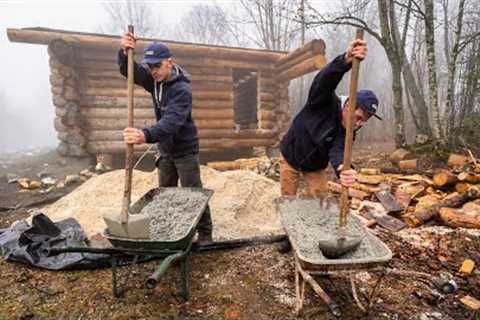 Man Spends 7 Years Building DREAM Log House For His Family | By @nikrijavec47