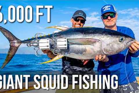 Dropping Massive Baits 6000ft Deep for Giant Squid