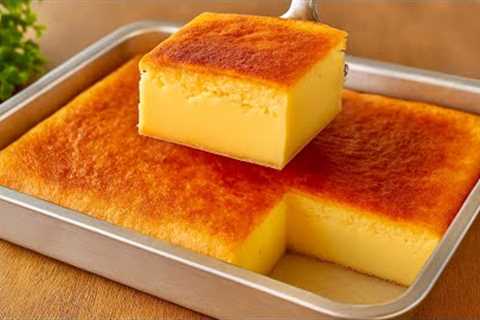 Milk Cake in 5 Minutes! Fluffy, Moist & Cheap