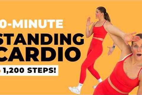 10-Minute HIIT Cardio Workout (All Standing, No Equipment, No Repeats)