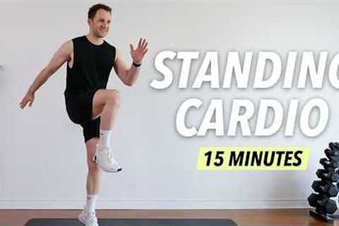 15 Min All Standing Cardio HIIT Workout – Advanced Full Body Fat Burn (No Equipment, No Repeat)