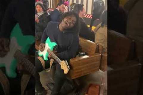 This Is A Mans World - New York Street performer | #JalibJohnson