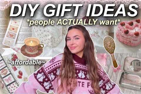 15 DIY Christmas gifts people ACTUALLY want 🎀 affordable &amp; aesthetic