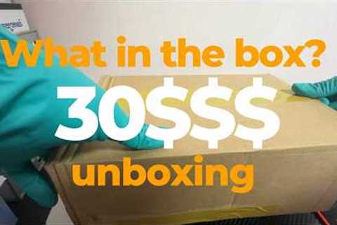Unboxing a $30 Mystery Box Found in My Attic! 😱 (Satisfying ASMR)