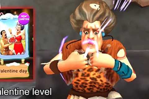 Scary Teacher Stone Age New Chapter New Level Valentine Day