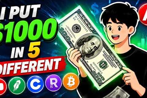 I Put $1000 in 5 Different Investments — Here’s What Happened! 💰