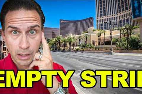 I Walked the Vegas Strip on a Monday. The Casinos Were EMPTY