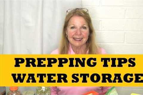Prepping Tip...Water Storage Mistakes