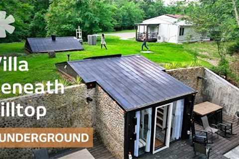 Property sat 7 years unsold. She created dream underground villa