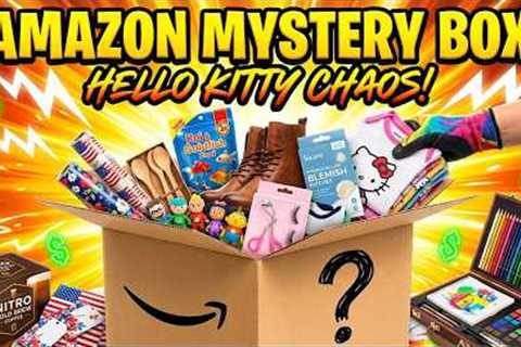 Amazon Mystery Box Unboxing: Blemish Patches, Nitro Cold Brew & Wooden Art Set
