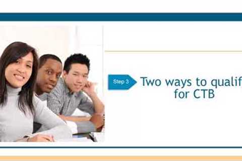 California Training Benefits (CTB)