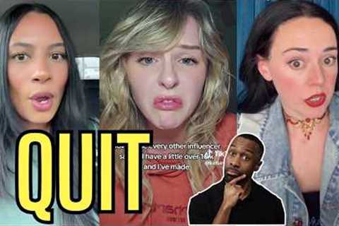 The Money Dried Up, Now Social Media Influencers are Quitting!