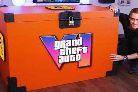 Unboxing Pre-Release GTA 6 Mystery Box! (From Rockstar Games!?)