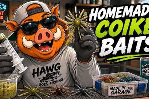 Making My Own Coike Baits with Silicone Injection