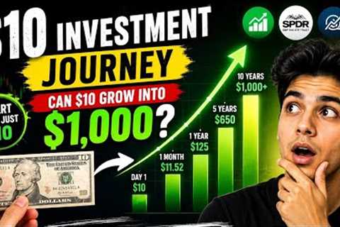 $10 Investment Challenge: Can $10 Grow Into $1,000? | Beginner Investing Guide (2026)