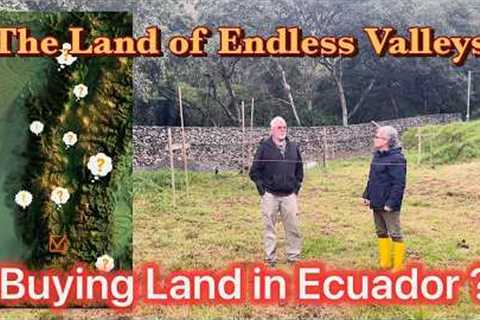 Buying inexpensive land and building a house in Ecuador!