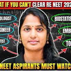 What If You Can't Clear RE NEET 2026? 😱| High Paying Non Medical Career Options‼️| PW NEET Telugu