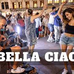 The Crowd Didn’t Expect Bella Ciao | Powerful Street Performance 🔥