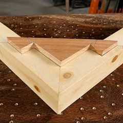 Traditional Japanese Mortise Joint Without Screw That Holds Forever