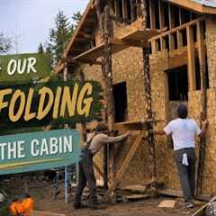 Building A Cabin In Remote Alaska for my Family: Sheathing the Exterior Walls