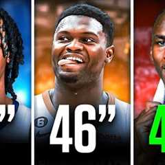 Top 10 Highest Vertical Jumps In NBA History