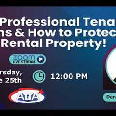 The Professional Tenant Scams & How to Protect Your Rental Property