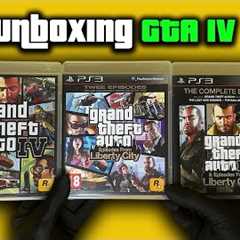 Unboxing Grand Theft Auto IV PlayStation 3 | All Versions