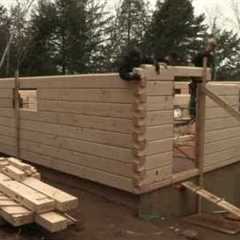 Discovery Dream Homes Log Assembly