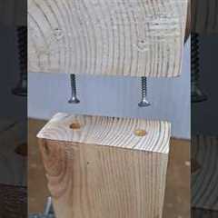 Genius Tricks Wooden Dowelling that Actually Work #how #tutorial #tips #shorts #diy #youtubeshorts