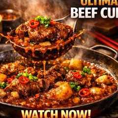 10 min Beef Curry Rice 🥘 #beef #dinner #beefrecipes 