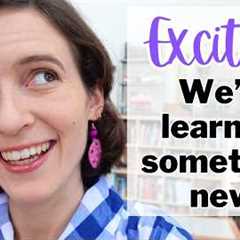 Learning Something New--Together! | Elective Quilting Course for Homeschool