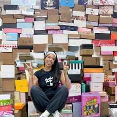 the WORLDS BIGGEST PR UNBOXING.... this is crazy