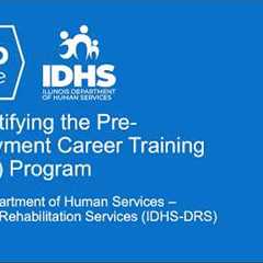 Demystifying the Pre-Employment Career Training (PECT) Program