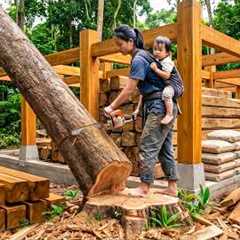 Divorced Mom Reclaims Her Land and Builds Dream Timber Home with Her 2-Year-Old Son.|by@lythian287