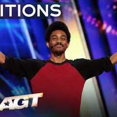 This Magic FAIL Turned Into The Most Unexpected Reveal EVER! | Darrell Moten | Auditions | AGT