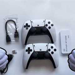 M15 2.4G Wireless Game Stick Unboxing & Review! (FAKE PS5) 4K 60FPS