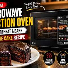 L.G Microwave Convection Oven | How to bake and preheat | Chocolate Cake Recipe | Full baking guide