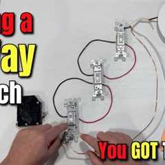 How to Wire a 4-Way Switch - It WILL Make Sense After THIS!
