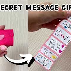 Heart Secret Message Gift For Boyfriend/Girlfriend/Bestfriend On Valentine's Day | 3D Paper Crafts