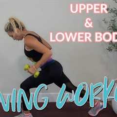 8 MINUTE FULL BODY Low Impact WORKOUT- 5LB weights