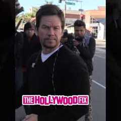 Mark Wahlberg Sparks A Paparazzi Argument While Leaving Lunch At The Palm In Beverly Hills, CA
