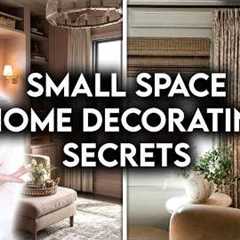10 SMALL SPACE HOME DECORATING SECRETS YOU NEED TO KNOW | INTERIOR DESIGN TIPS