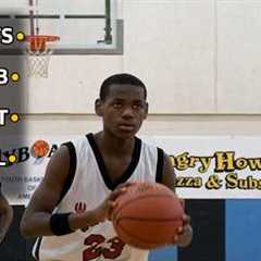 LeBron James 1997 Shooting Stars AAU Game Highlights| Full Game Stats